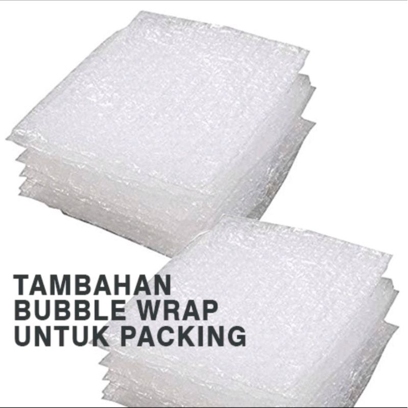 

TAMBAHAN BUBBLE WRAP UNTUK PACKING