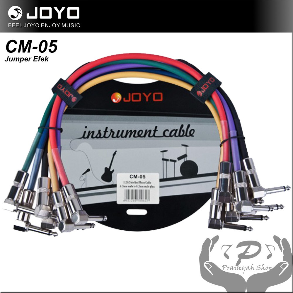 Joyo CM - 05 Jumper Effect Guitar Isi 6 CM05 Kabel Efek Gitar