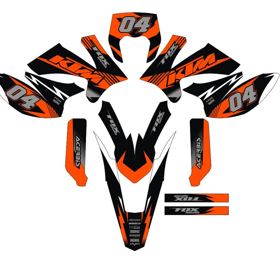 Sticker Decal All Viar Cross X 150 Viar Cross X 200 ES Viar Cross X 250 SF Viar Cross X 100 Mini Tra