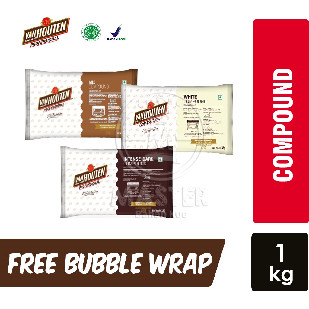 Van Houten Coklat Compound Block / Coklat Batang [1 kg]