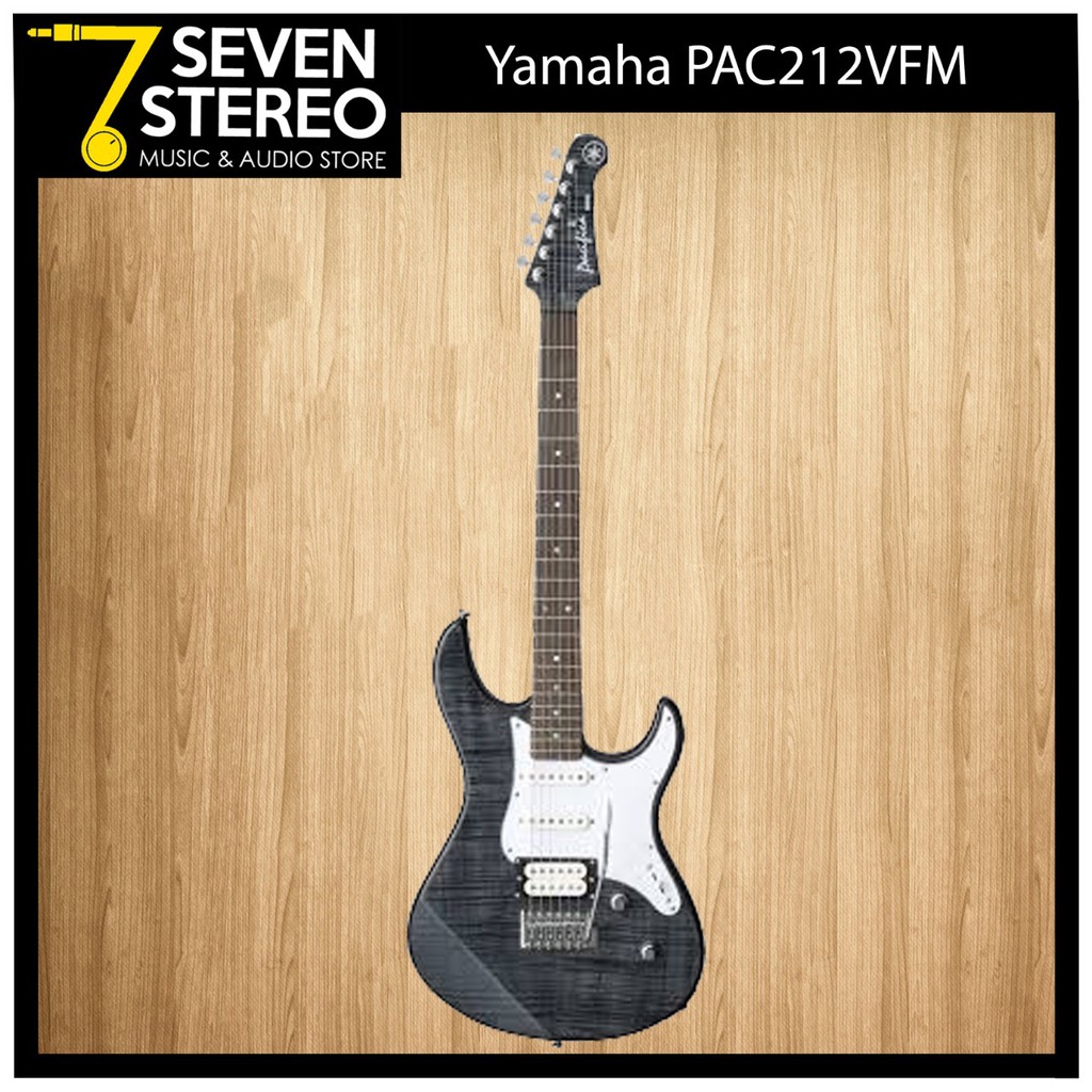 Yamaha Pacifica PAC212VFM Translucent Black Electric Guitar