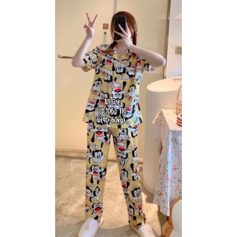 Piyama wanita import pp dan cp/fashion wanita/baju tidur murah C10-4