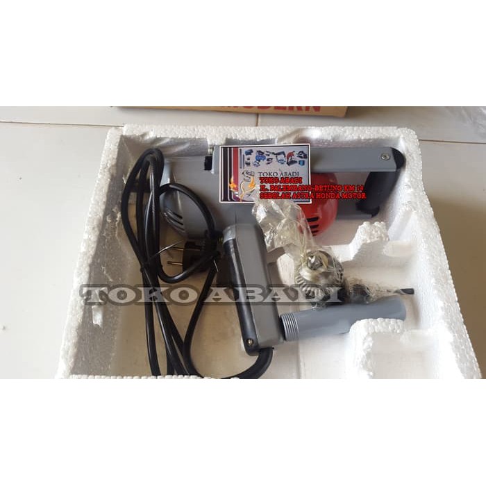 bor listrik body besi 13mm modern j1z-13