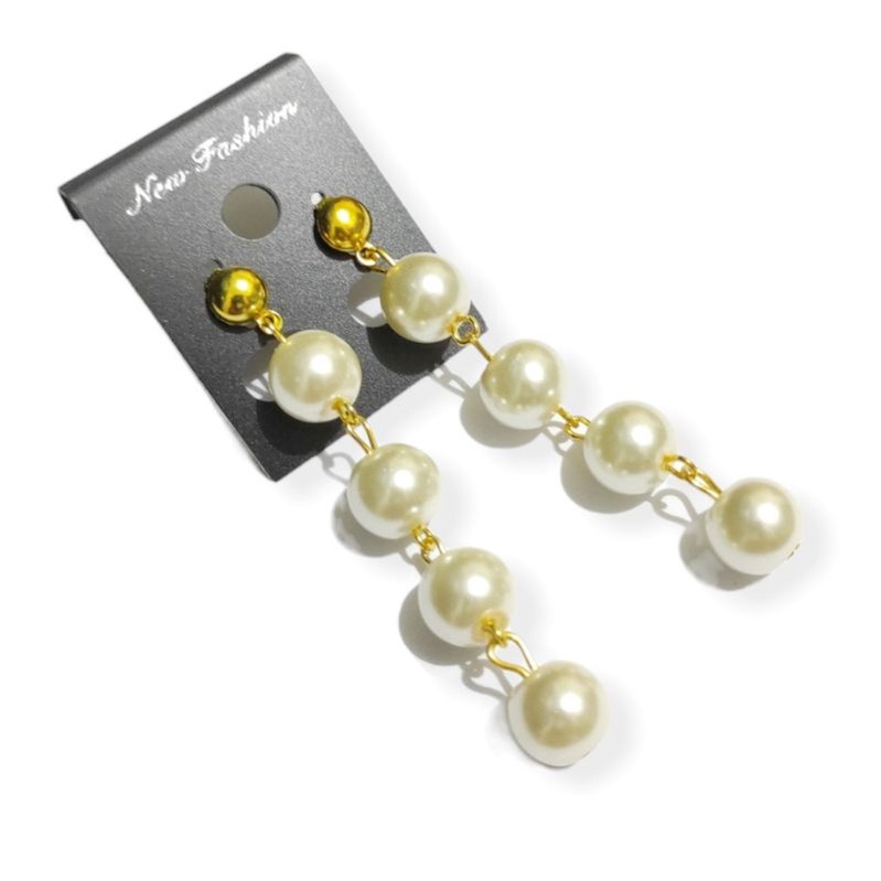 Emma Korean Pearl Stud Earrings Anting Tusuk Mutiara Korea