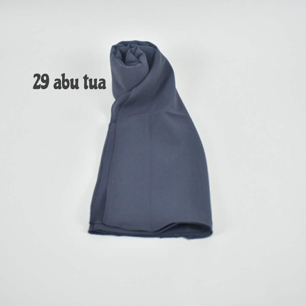 PASHMINA DIAMOND ITALIANO / PASHMINA DAIMOND / PASHMINA POLOS / PASHMINA PANJANG-29 abu tua