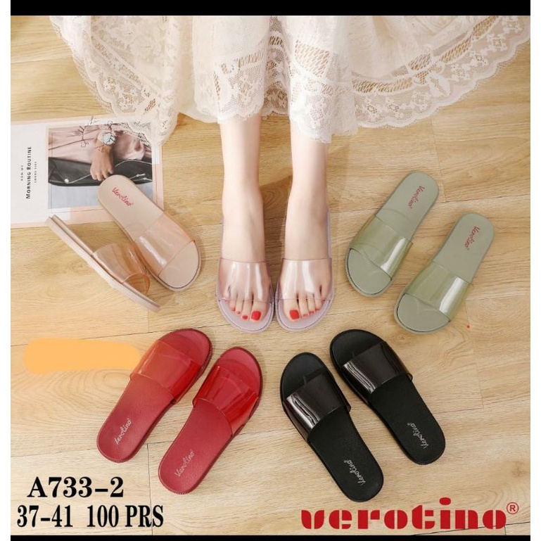 SANDAL VEROTINO A733-2 sandal import verotino import wanita karet import wanita cod terlaris