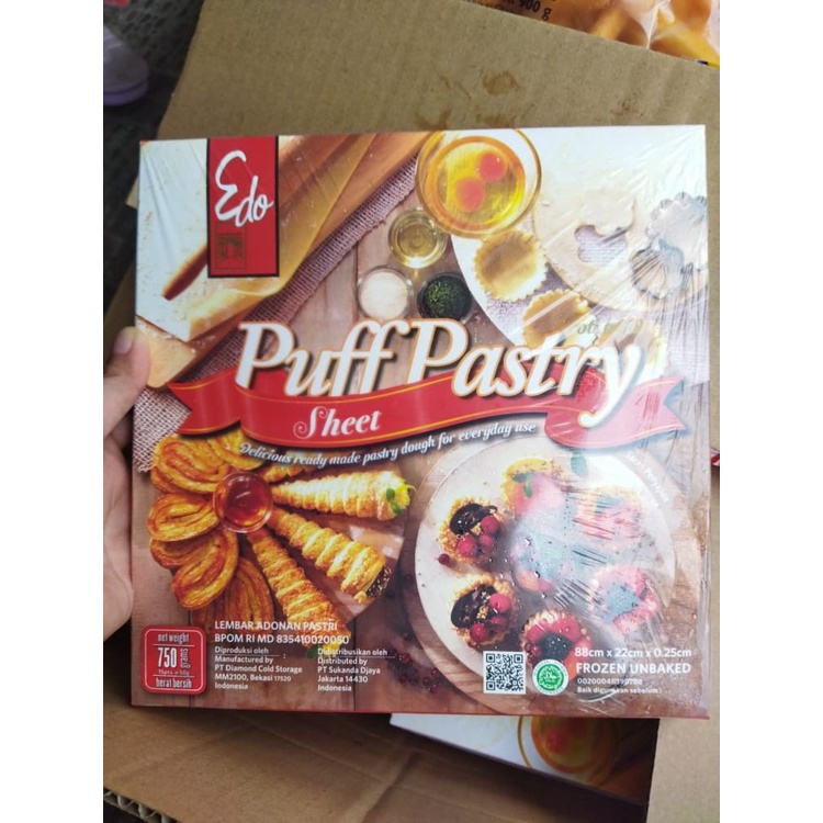 

edo puff pastry 750gr