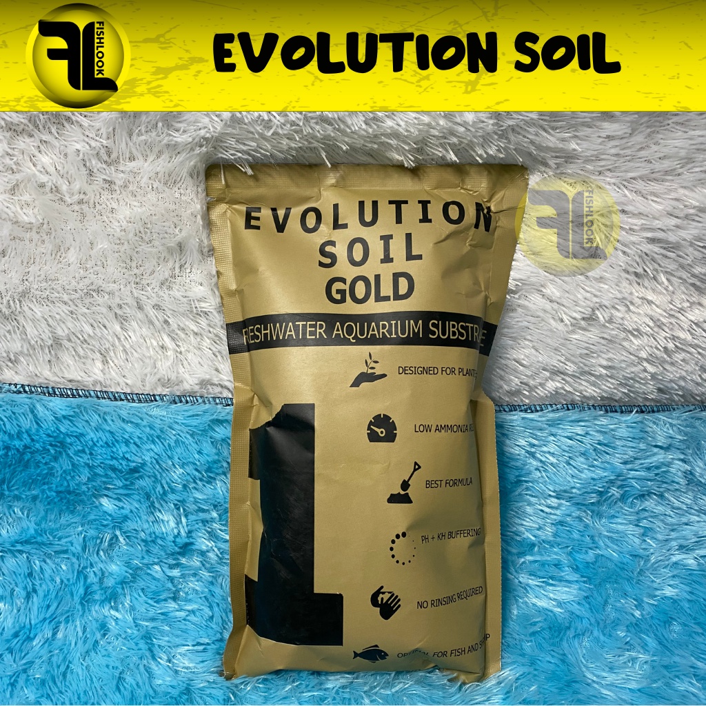 Soil Evolution Aquascape Gold/Platinum 1liter Media Tanam