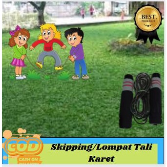 Skipping Frasser karet/Lompat Tali