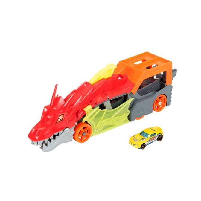 Hot Wheels DRAGON LAUNCH TRANSPORTER HW Hotwheels Track Builder City