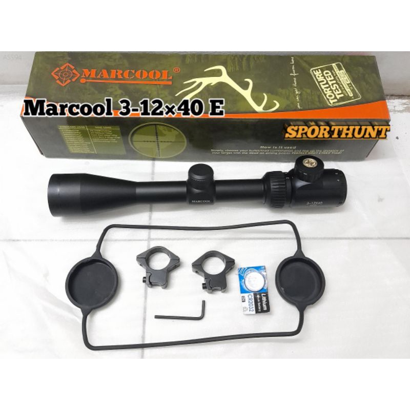 Sale  Teleskop Marcool 3-12×40 E / Marcool 3-12×40 E dot titik