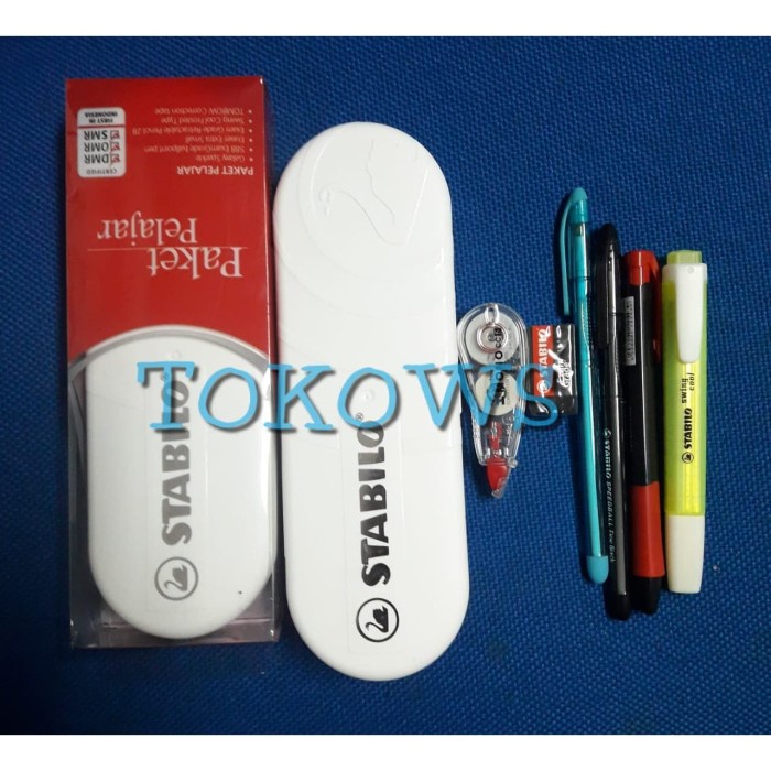 

Dijual Stabilo Paket Pelajar - Alat Tulis Sekolah Murah