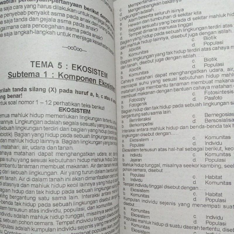 BUKU PINTAR ULANGAN TEMATIK SD KELAS 5