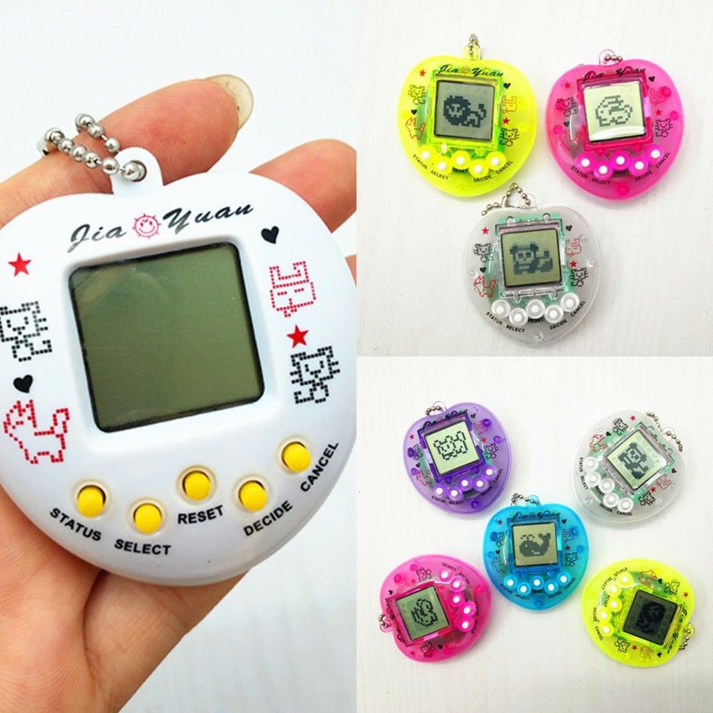 Mainan Tamagotchi Retro Nostalgia 90s 168 Hewan Peliharaan Virtual Cyber Lucu