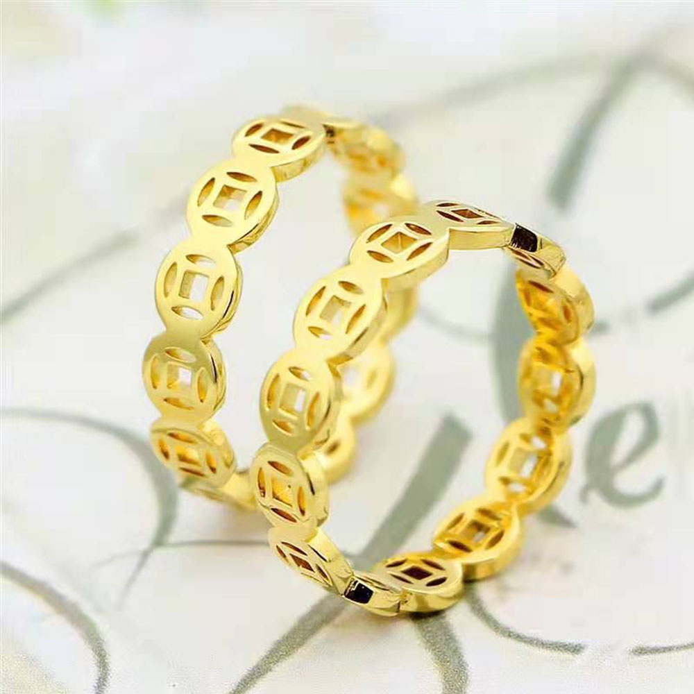 【COD Tangding】Fortune Cincin Jari Telunjuk Wanita Desain Karakter Fortune