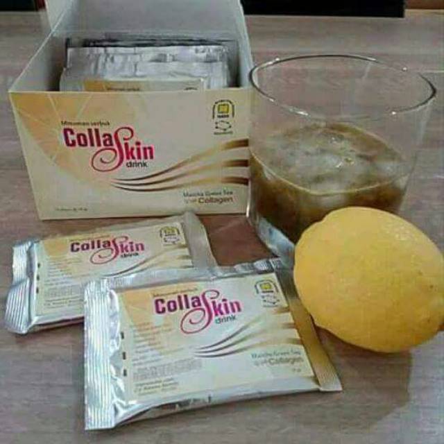 

Collaskin drink/ teh hijau kolagen