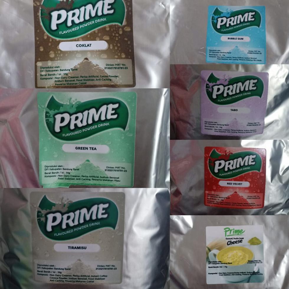 

Ready Prime drink Plain / bubuk minuman tanpa gula premium 1KG HGR