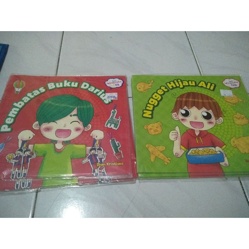 

seri wirausaha cilik #pembatas buku #nuget hijau