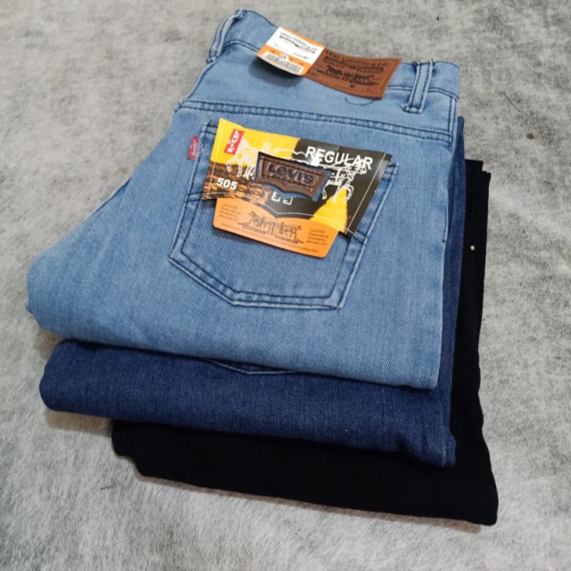 celana jeans panjang pria standar celana cowok