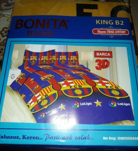Sprai Bonita Motif Barca 3d Ukuran 180x200(king B2)