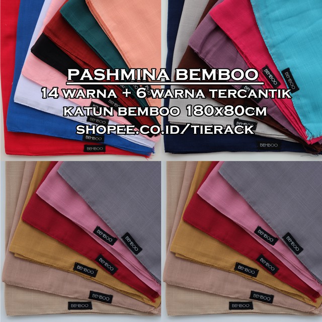 PASHMINA BEMBOO Ansania jilbab hijab kerudung pasmina PASHMINA BEMBOO Ansania jilbab hijab kerudung pasmina