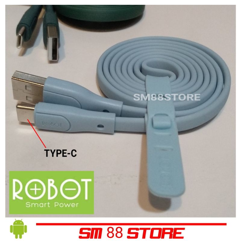 Jual Robot Kabel Data Type C Fast Charging Kabel Tipe C Original Shopee Indonesia