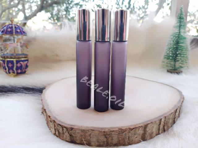 Botol Kaca Roller Rollon Purple Gradation 10ml Amber Roll On