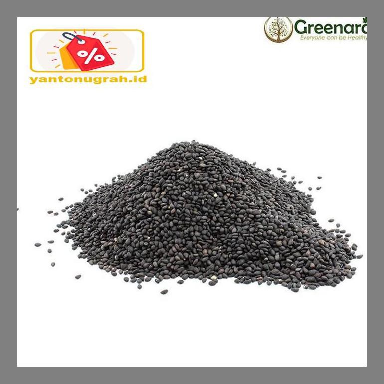 

S50Mkkar Wijen Hitam / Black Sesame Seed 100Gr Dr05Ytd