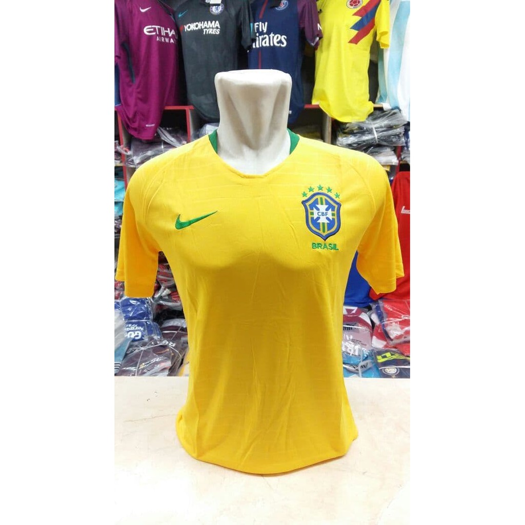 Jersey Brazil Home NEW World Cup 2018 Grade ori