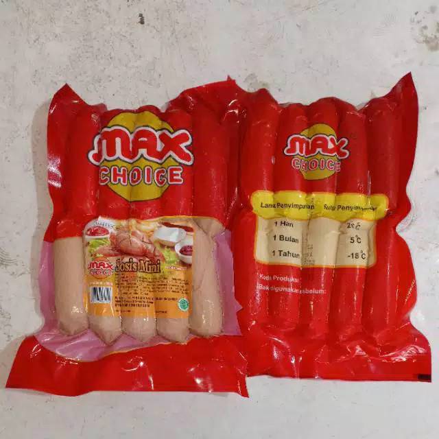 

MAX CHOICE sosis bakar mini original 500gr [10s]