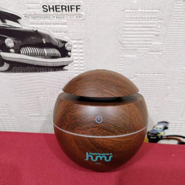 Diffuser Humidifier Desain kayu - H41 brown