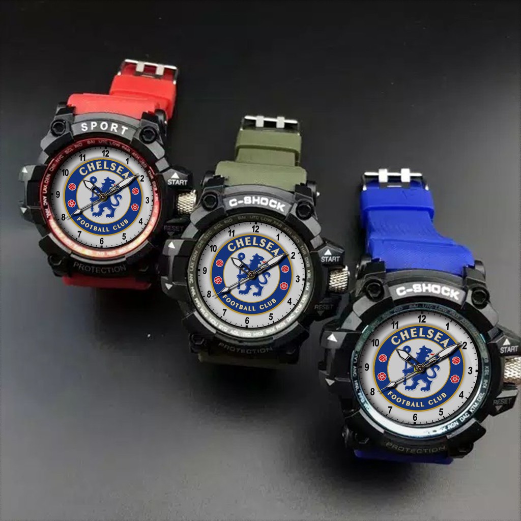 (EXCLUSIVE) JAM TANGAN CHELSEA 1 (STRAP WARNA)