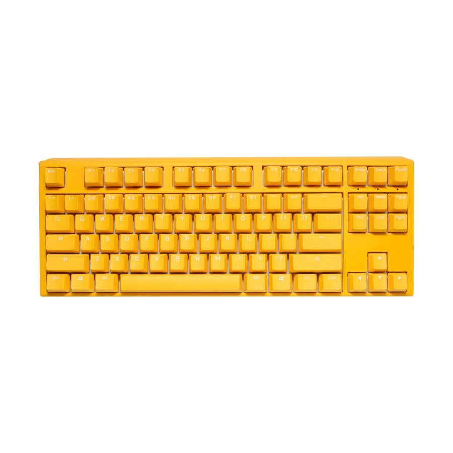 Ducky One 3 TKL Yellow Hotswap RGB Mechanical Gaming Keyboard