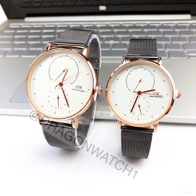 ［Ready Stock］Jam tangan couple rantai pasir kepadatan tinggi tali pasir S1107