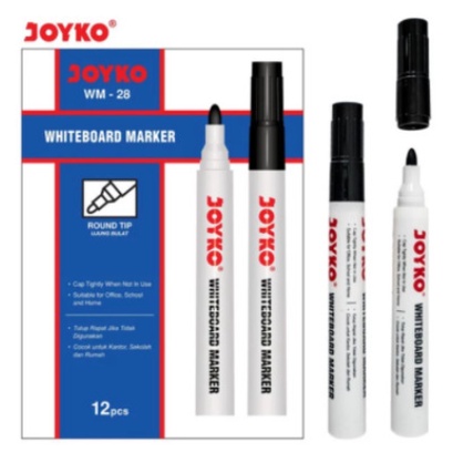 

Whiteboard Marker Spidol Papan Putih Joyko WM-28