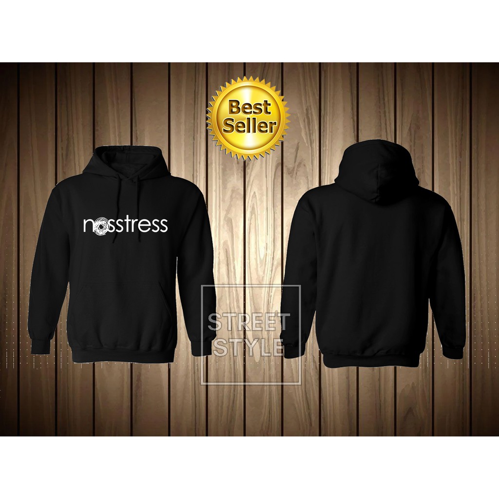 Jaket Sweater Hoodie NOSSTRESS Pria & Wanita NOSSTRESS