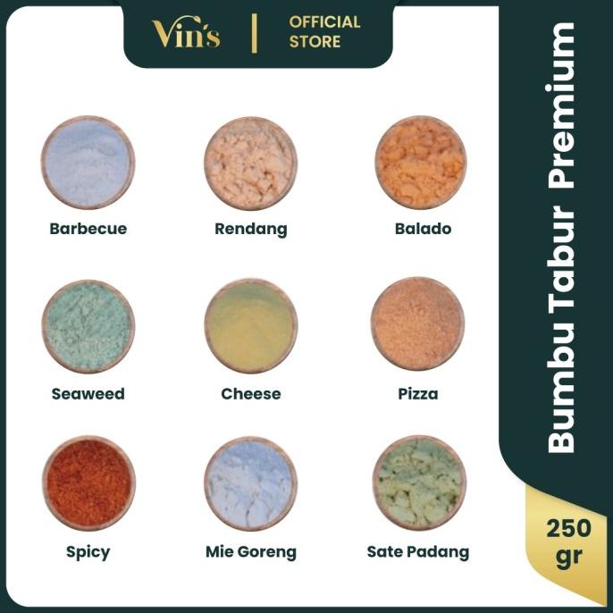 

BUMBU TABUR ANEKA RASA / BUMBU SHIHLIN / BUBUK TABUR PREMIUM 250gr