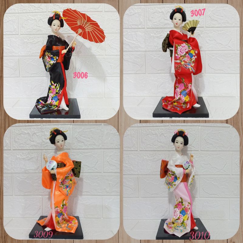 Geisha boneka jepang / jepang boneka / geisha