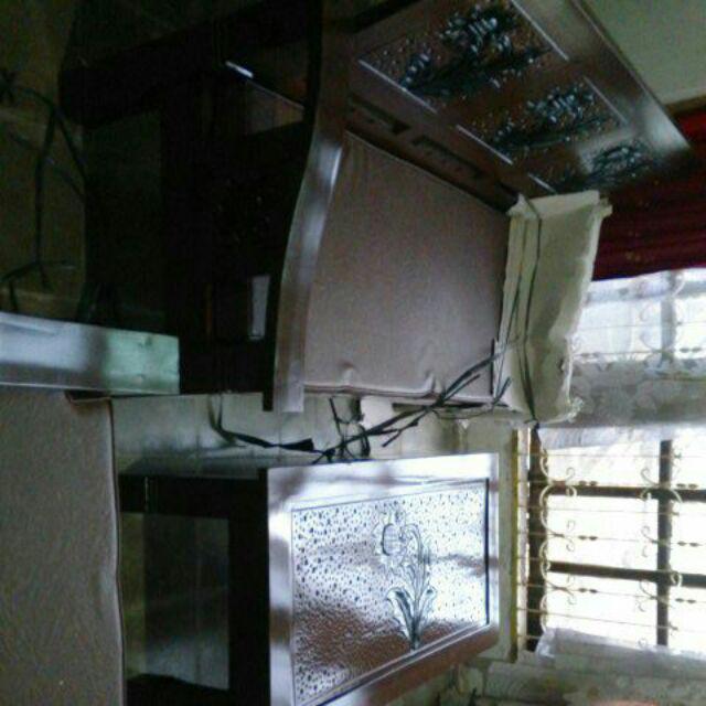 Kursi Flamboyan Ukir 3211 + Meja + Bantalan Harga Murah