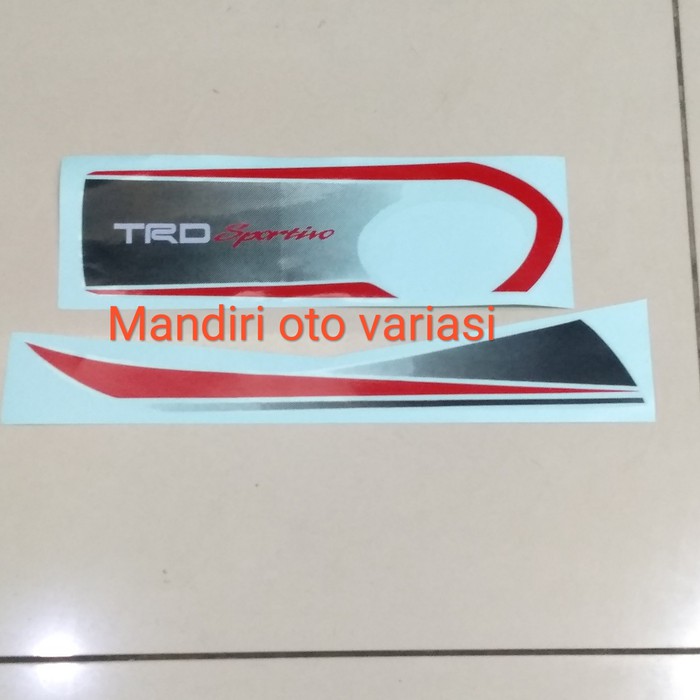 STIKER COVER BAN SEREP RUSH TERIOS TRD SPORTIVO