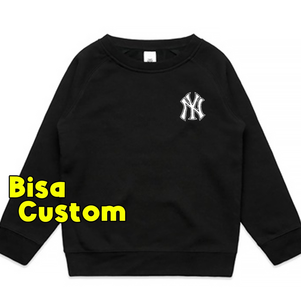Hoodie Anak NY Sweater Streetstyle Hoody Anak Laki laki Hudi Perempuan Sweter Anak Custom Switer BLU