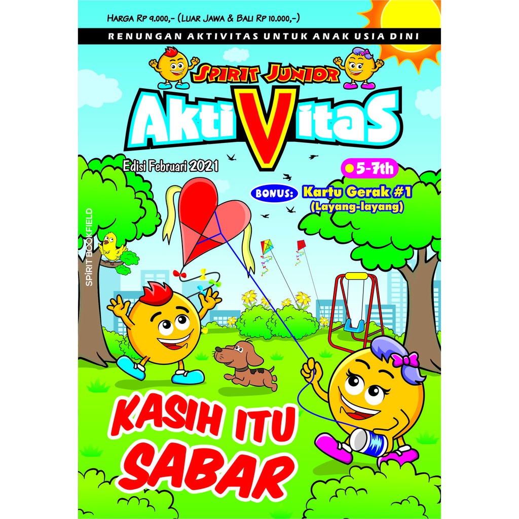 Renungan Anak AKtivitas Eds. Februari 2021 Spiritbookfield