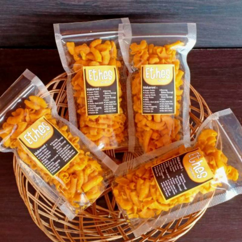 

Cemilan makaroni jagung manis (65g)