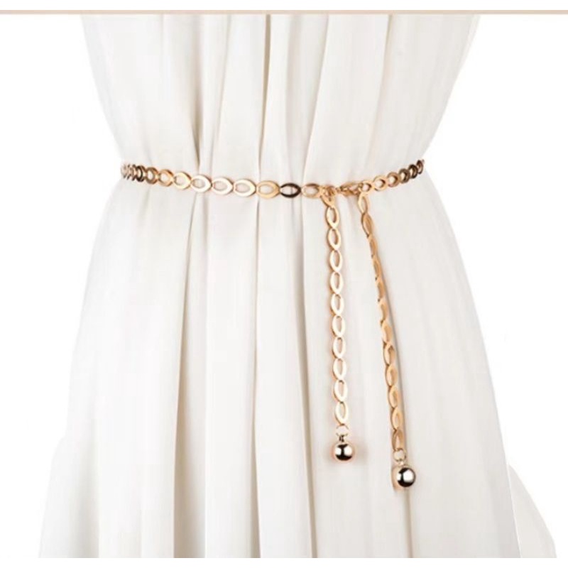 IKAT PINGGANG WANITA MODEL RANTAI