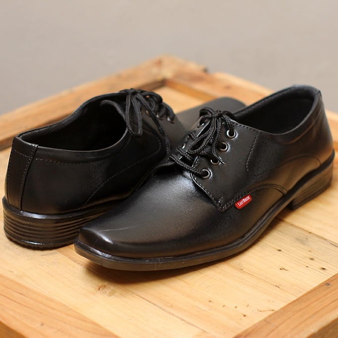 Sepatu Pantofel Bahan Kulit Ukuran Besar untuk Pria/Bisnis Dengan kotak sepatu Pantofel oriiginal