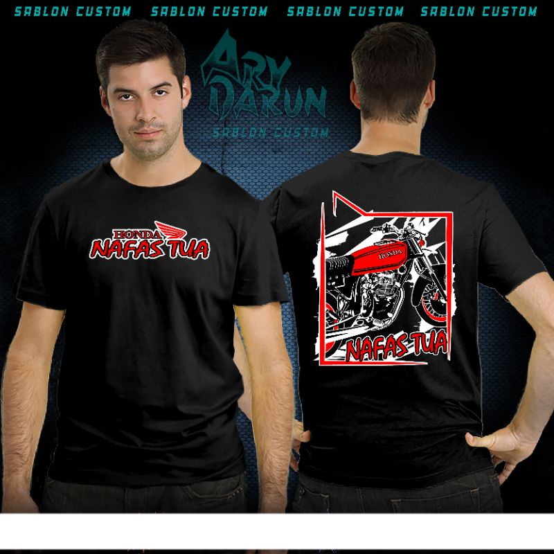 KAOS GL 100 NAFAS TUA/KAOS HEREX/KAOS HONDA