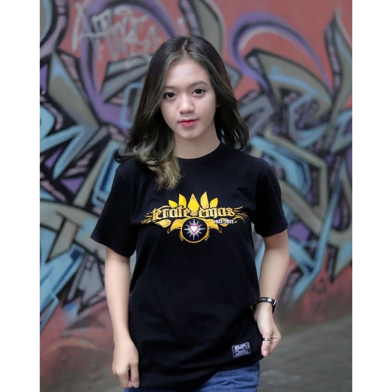 ATRIBUT PSHT - KAOS DISTRO PSHT SATU ABAD PSHT - SPESIAL TERATE EMAS CULTURE STYLE (BISA COD) - KODE