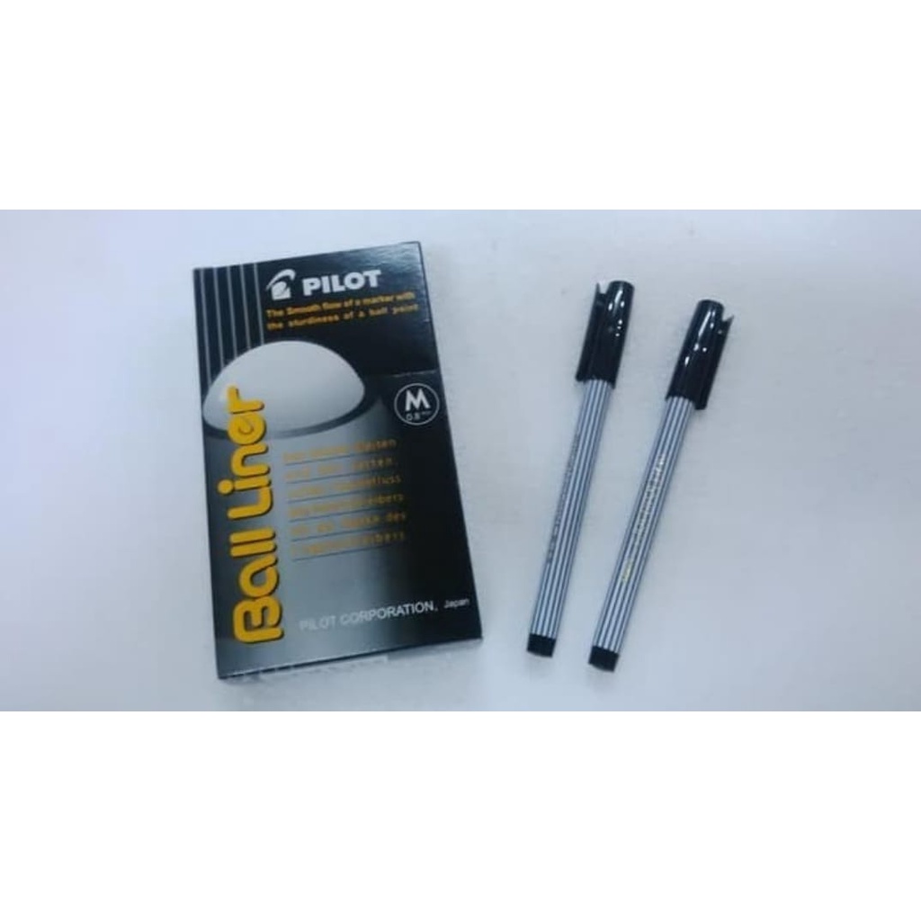 BALLPOINT PILOT BALLINER HITAM(1losin)