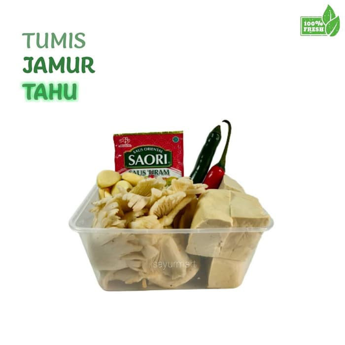 

PAKET SEGAR TUMIS JAMUR TAHU Lengkap!
