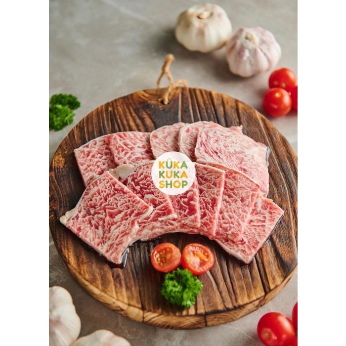 

Steak | Wagyu Meltique Yakiniku Cut Fresh Cut! Mb 3-4 500Gr
